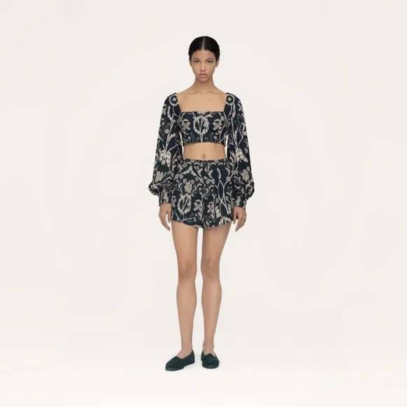 AGUA by AGUA BENDITA Pera Gema Crop Top NEW - Picture 2 of 7